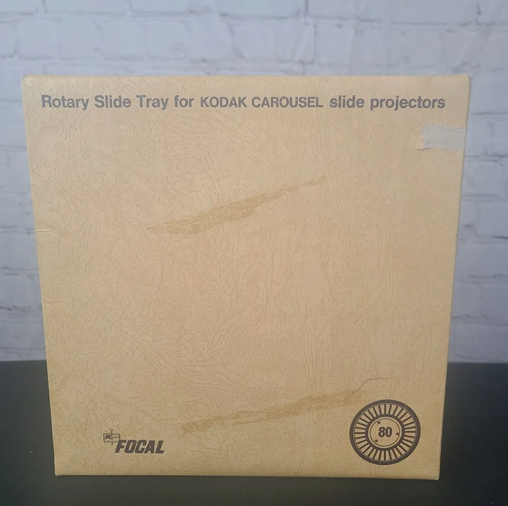 Focal Rotary Slide Tray for KODAK CAROUSEL Slide Projectors 80